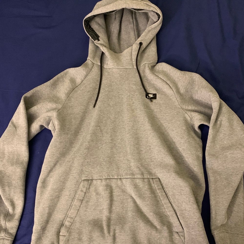 Gray Nike tech Fleece Hoodie - Men’s - (M)